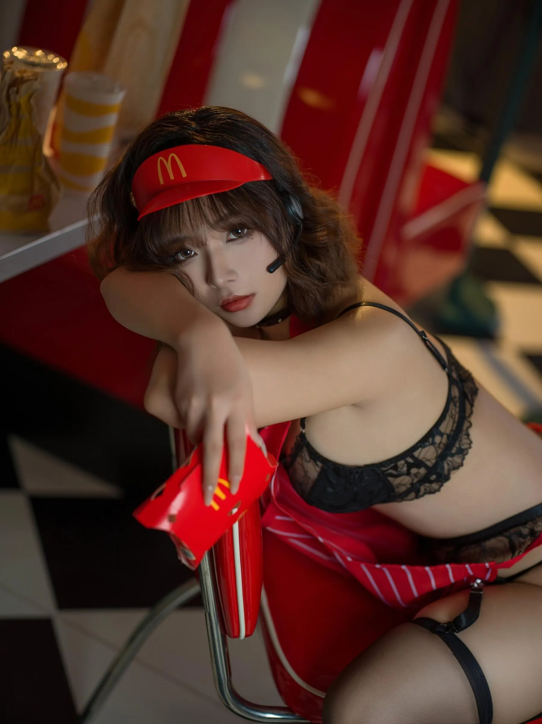 yuuhui玉汇 – NO.35 麦当劳的女服务员 [149P]插图9